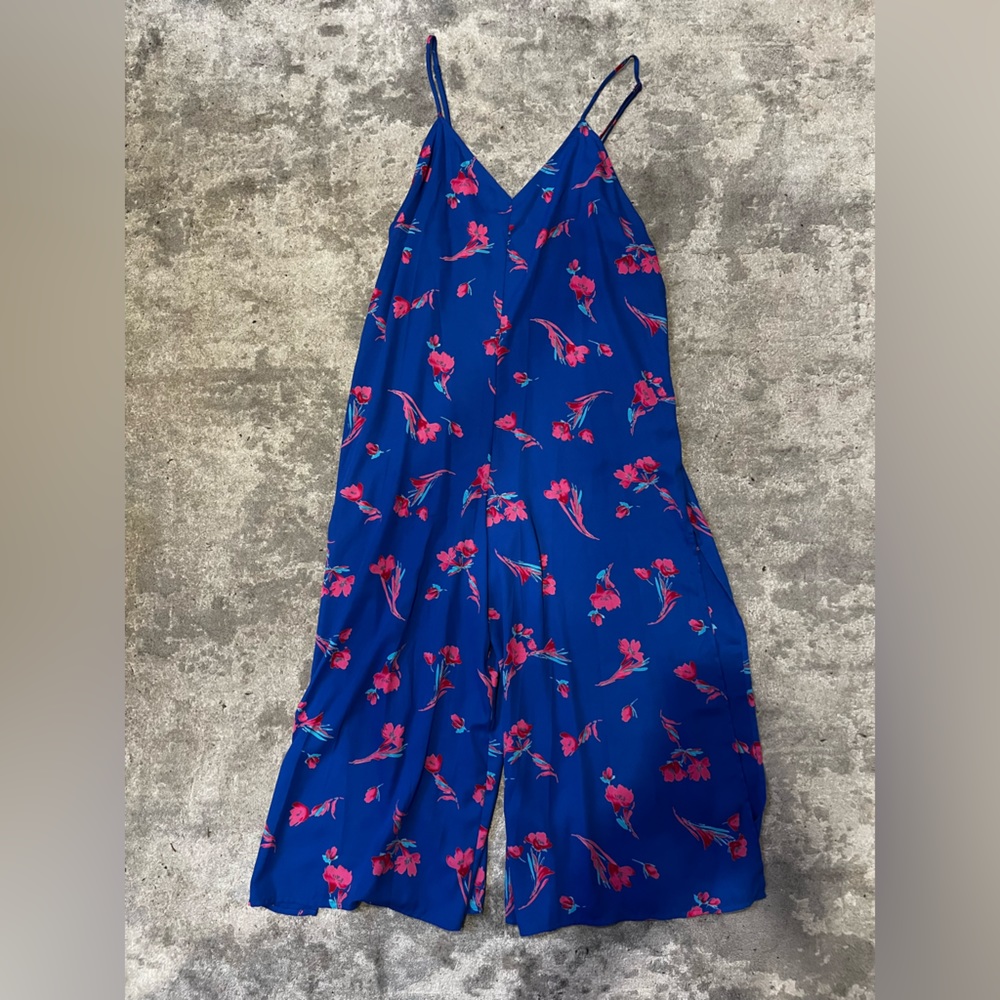 Lulu’s Floral Jumpsuit